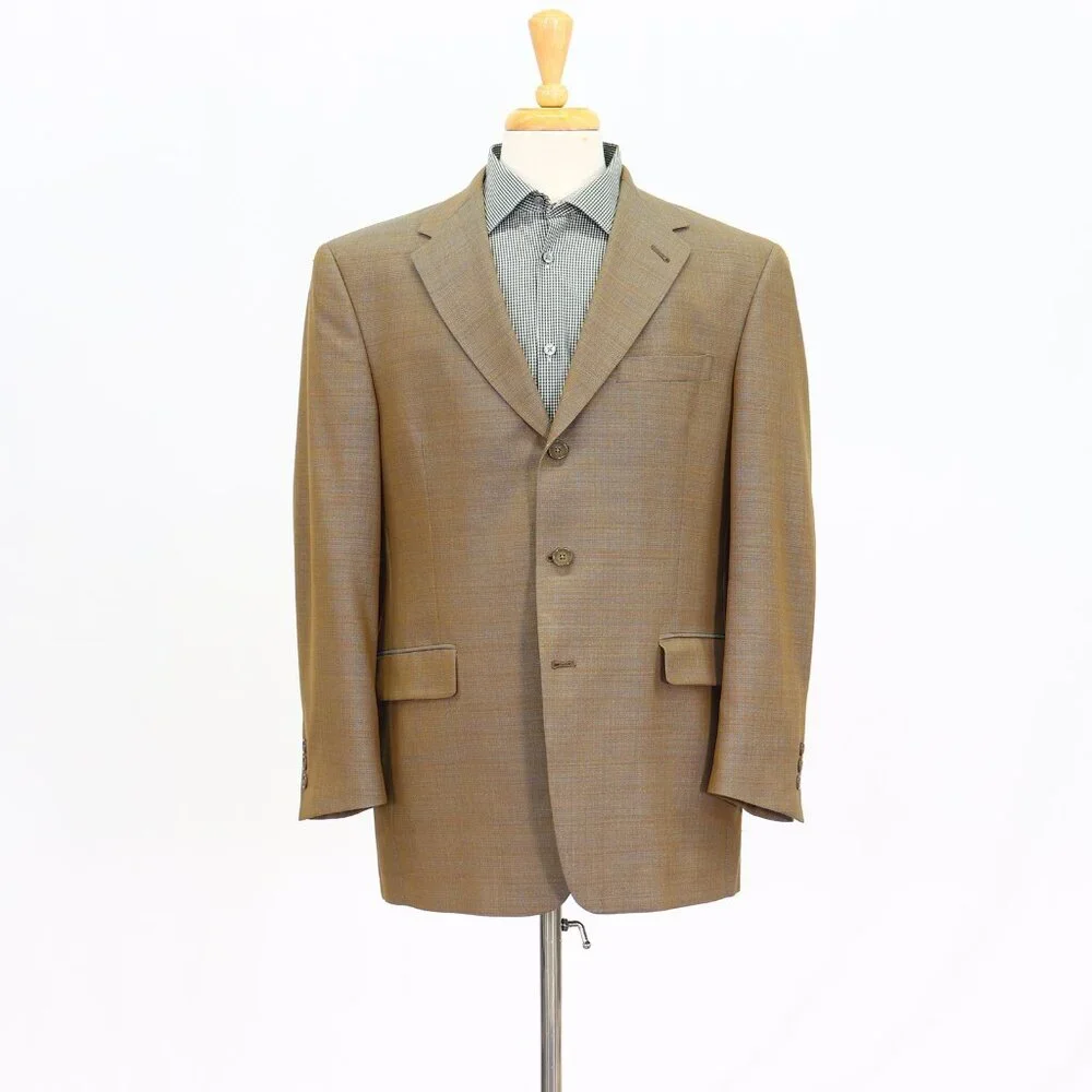 Austin Reed London-England 42S Brown 3-Button Sport Coat Blazer Jacket T195